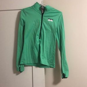 PINK half zip sweater